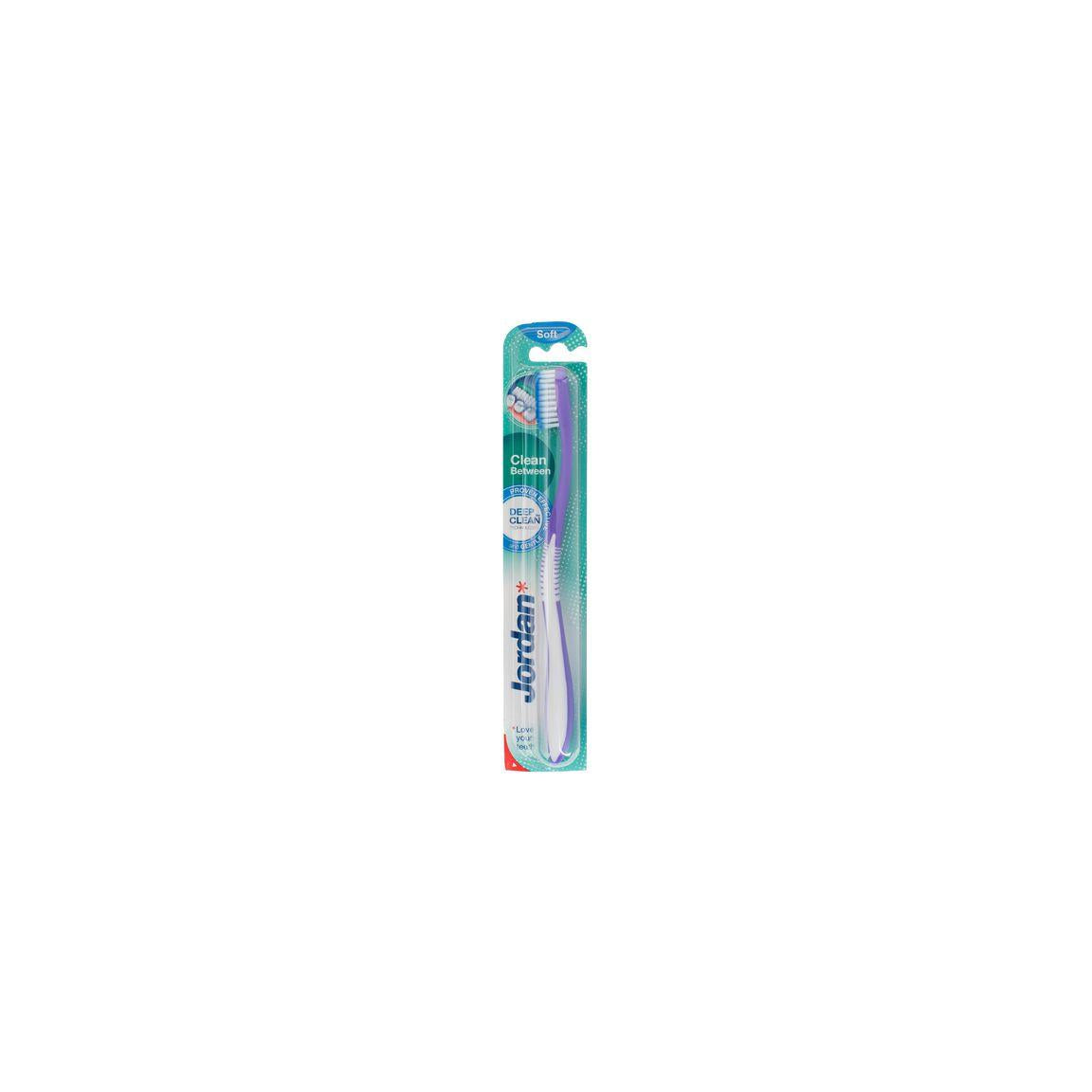 Toothbrush JORDAN Clean Between Soft