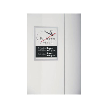 Magnetic frame DURAFRAME SUN UV A4 silver2/pc