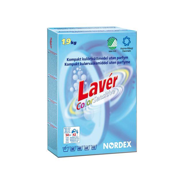 Laundry detergent LAVÉR Color Sens 1,9kg
