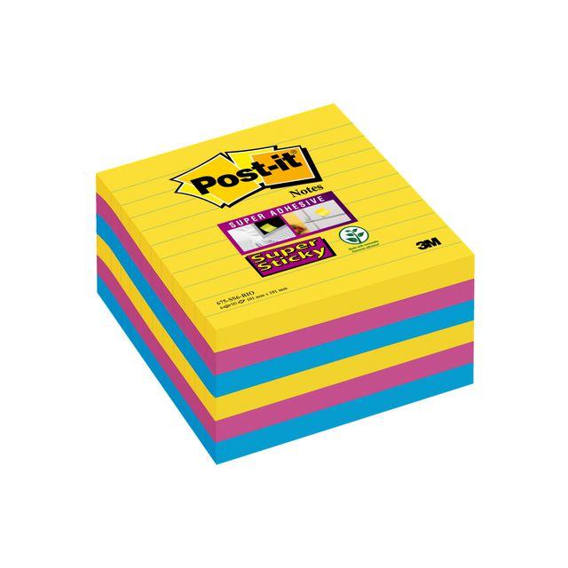 Notes POST-IT SS Carnival 101x101mm 6/pc