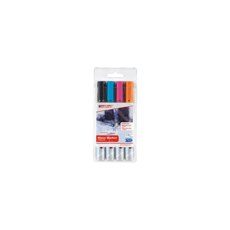 Glass board marker EDDING 95 dark 4/pc