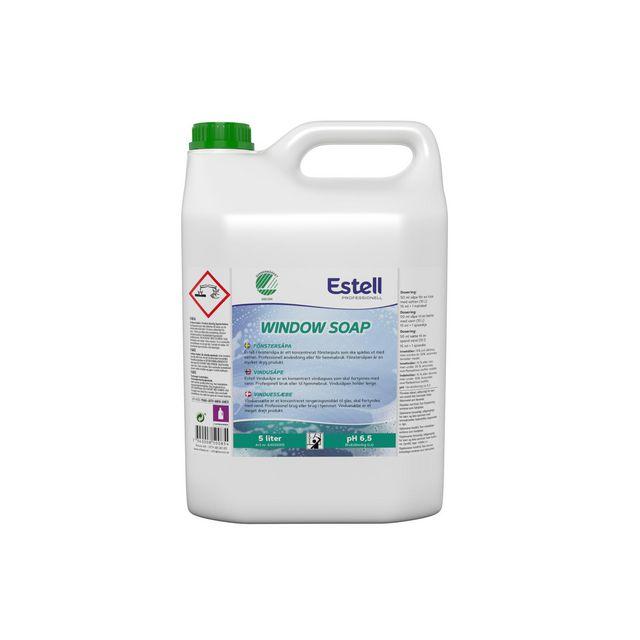 Window cleaner ESTELL Window soap 5L