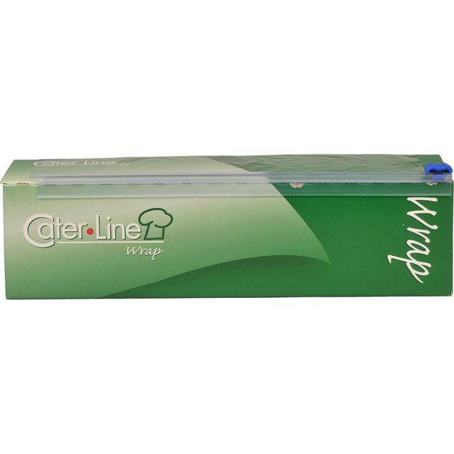 Plastic film in cutbox PE 45cmx300m 9my