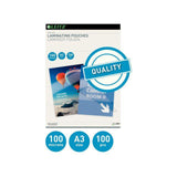 Laminate LEITZ A3 100mic clear 100/pack