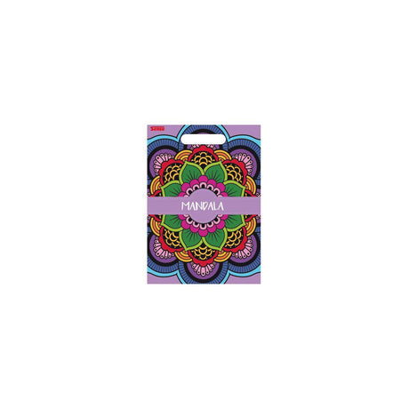 Colouring book Mandala 24 pages free shapes