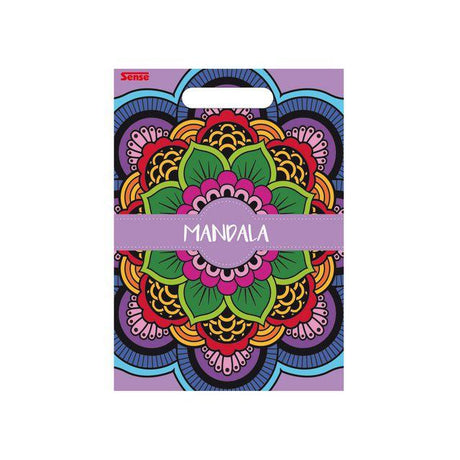 Colouring book Mandala 24 pages free shapes