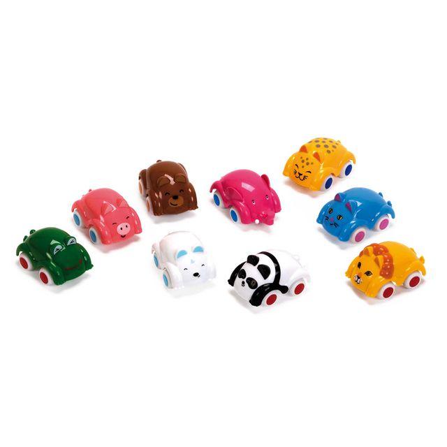 Car small with animal face VIKING 8cm