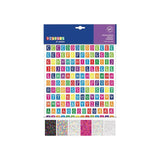 Stickers Letters 1100/pack