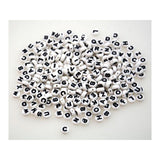 Letter beads Ø7.5 mm 500/pack