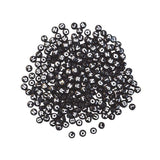 Letter beads Ø7,5 mm ca 500/pack