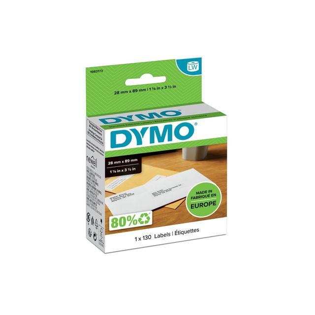 Label DYMO 28x89mm 130/pc