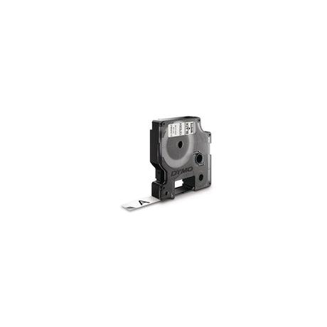 Tape DYMO Durable D1 12mm black on white