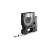Tape DYMO Durable D1 12mm black on white