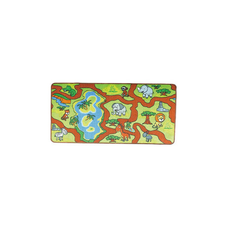 Jungle play mat for play table