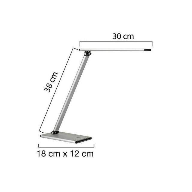 Lamp UNILUX Terra LED metal grey