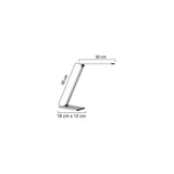 Lamp UNILUX Terra LED metal grey