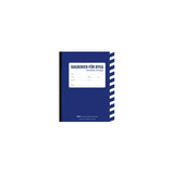 Construction diary simplified A5 30 days
