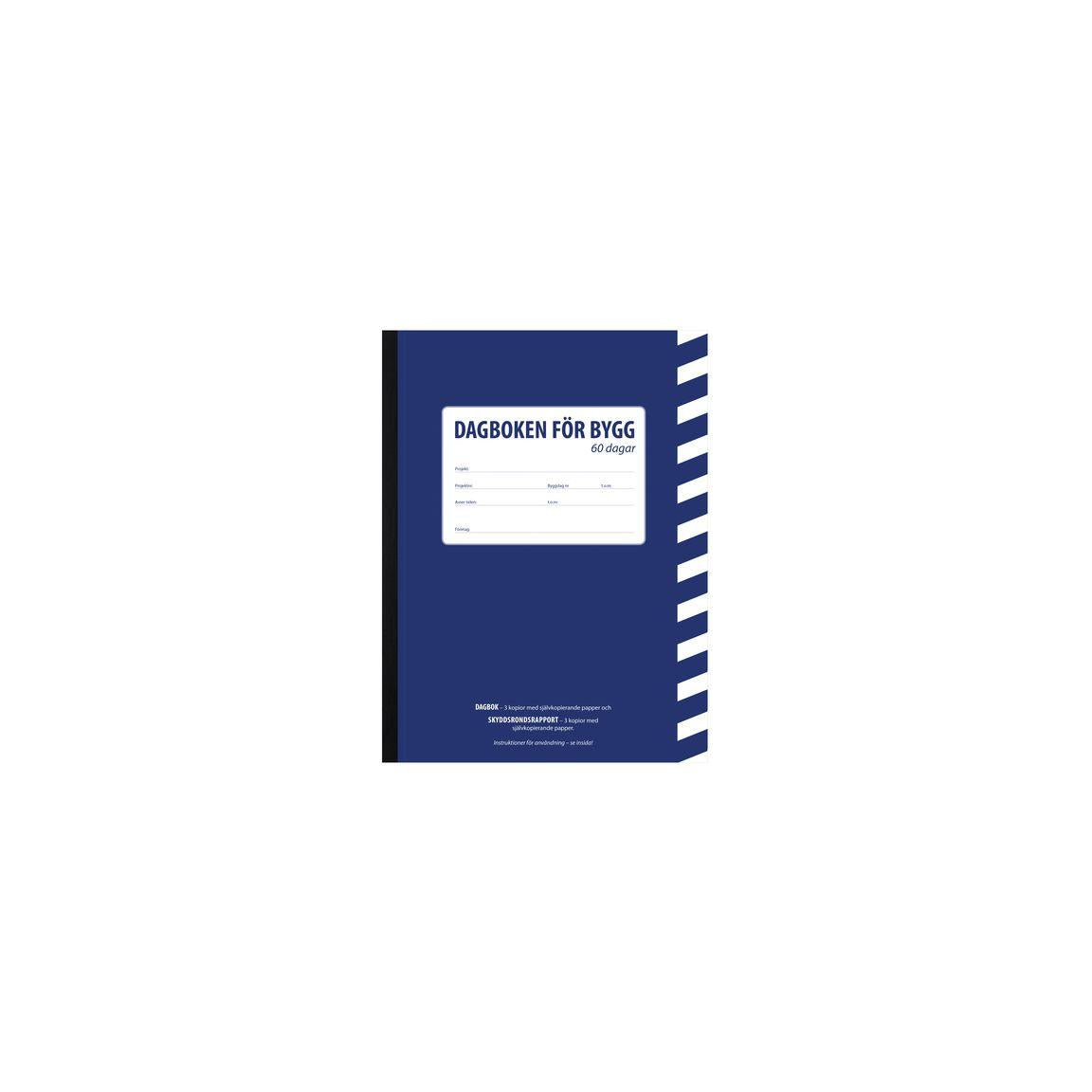 Construction diary A4 60 days