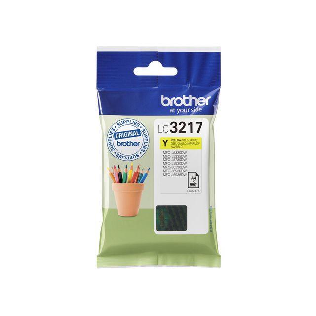 Ink cartridge BROTHER LC3217Y yellow