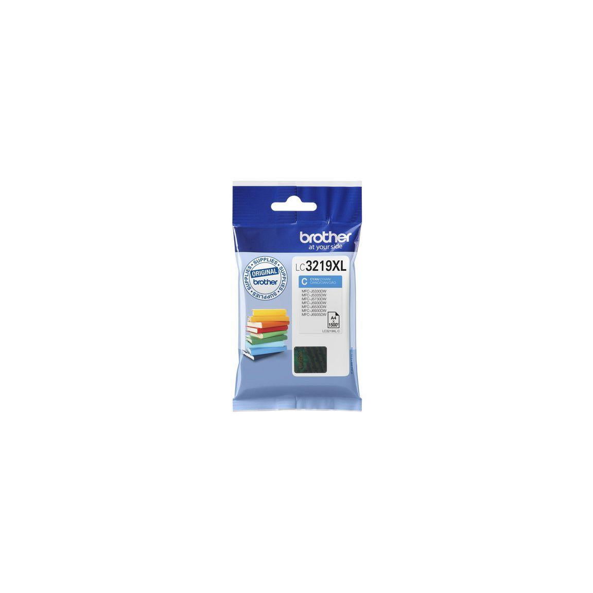 Ink cartridge BROTHER LC3219XLC cyan