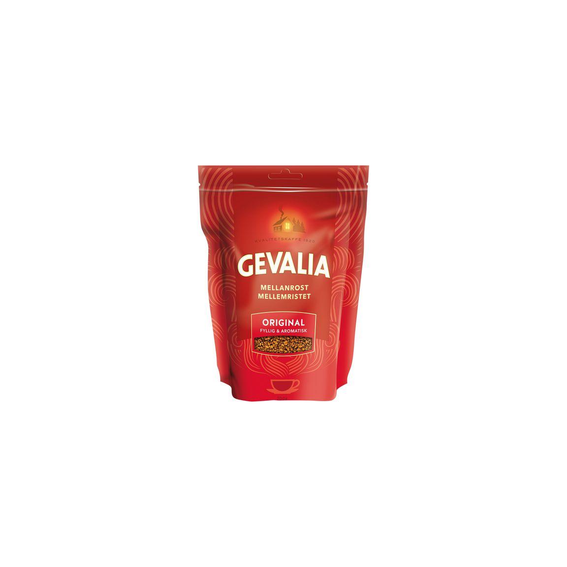 Coffee GEVALIA SnabbKaffe refill 200g