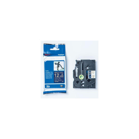 Tape BROTHER TZERN34 12mm Gold on Blue