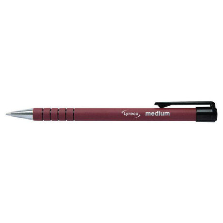Ballpoint pen LYRECO grip 1,0mm red
