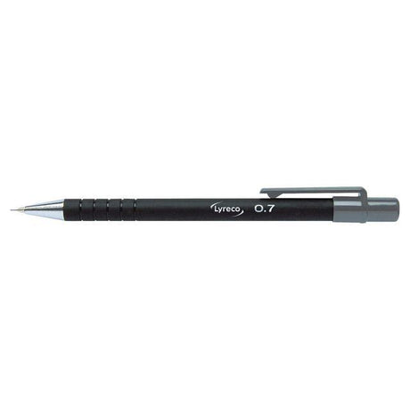 LYRECO grip pencil 0.7mm black
