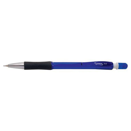 Mechanical pencil LYRECO 0,5mm blue 12/pack