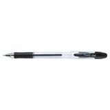 Gel pen LYRECO PREMIUM grip 0,7mm black
