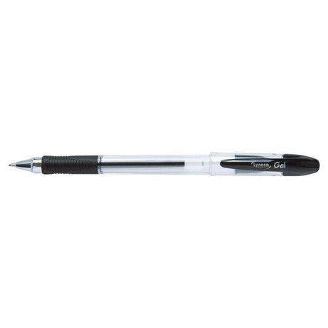 Gel pen LYRECO PREMIUM grip 0,7mm black