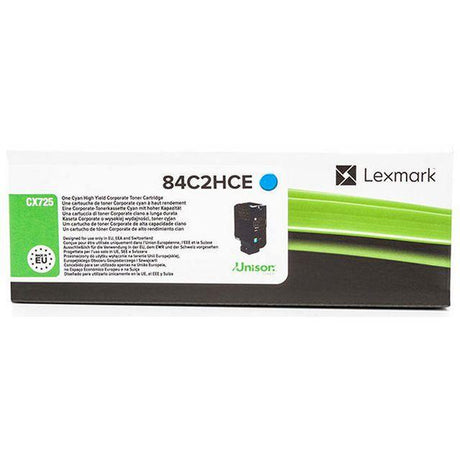 Toner LEXMARK 84C2HCE 16K cyan