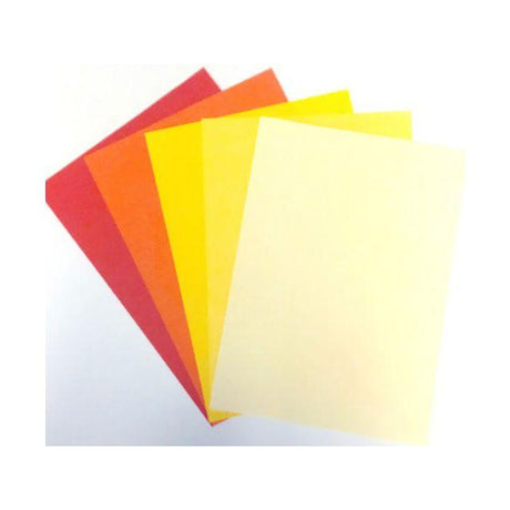 Decoration cardboard 50 sheets/pc Colour pack 2