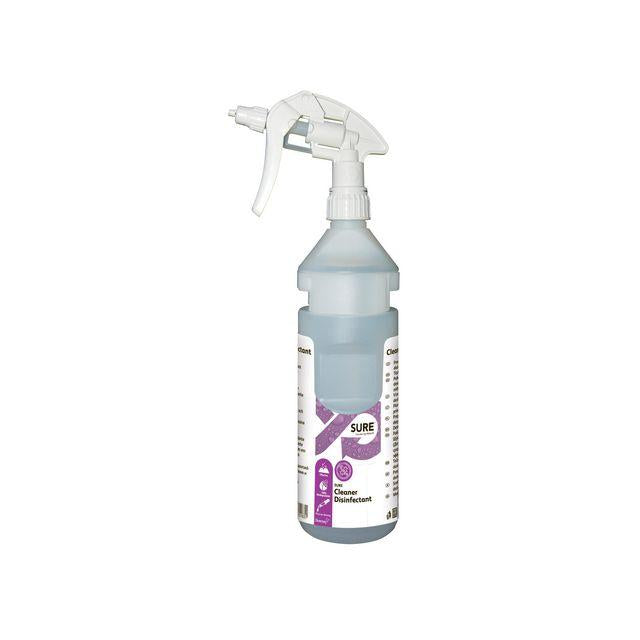 Spray bottle SURE CleanerDisin. tom 750ml