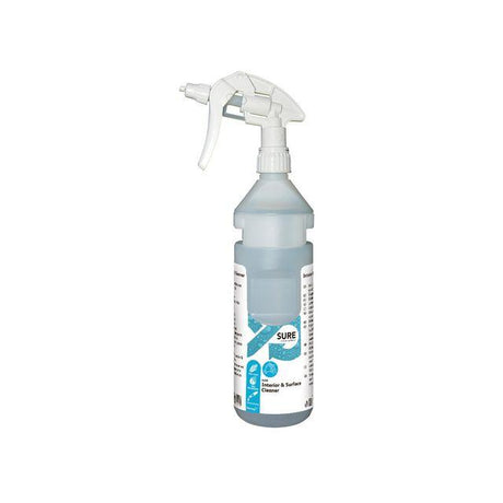 Spray bottle SURE Int&SurfCl empty 750ml