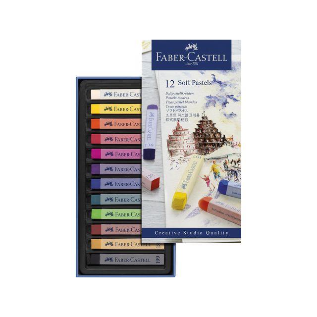 Pastel chalk Faber Castell soft 12