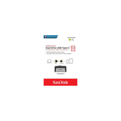 USB memory stick SANDISK Ultra Dual USB 64GB