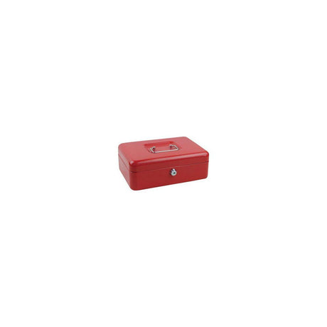 Cash box medium 250x180x90mm red