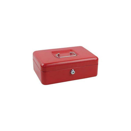 Cash box medium 250x180x90mm red