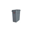 Wastepaper basket Slim Jim 60L grey