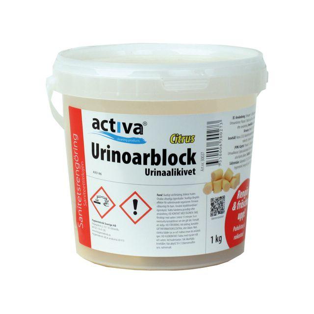Urinal block ACTIVA Lemon (ca 50pcs) 1kg