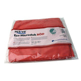 Microfibre cloth ACTIVA ECO 32x32cm red