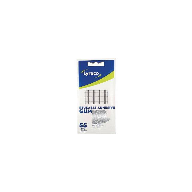 Adhesive tape LYRECO 55 squares 50G
