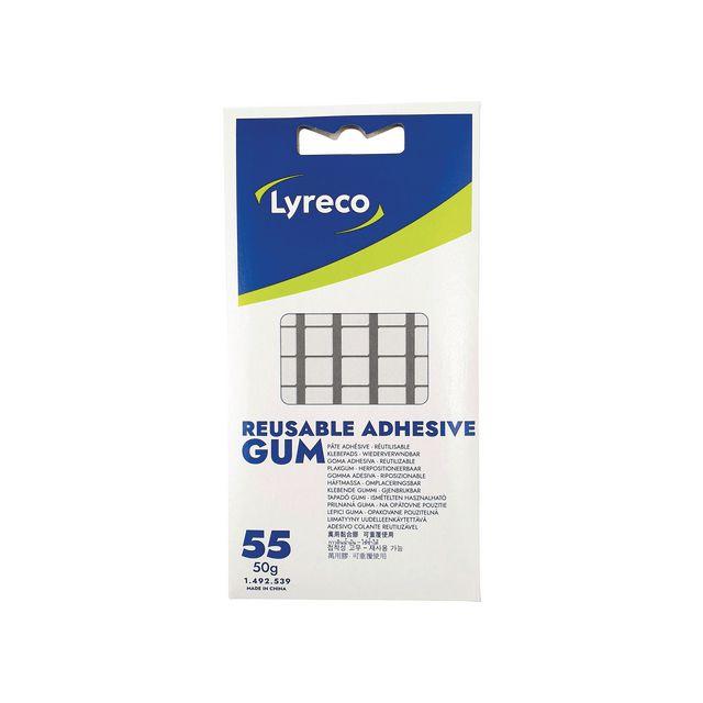 Adhesive tape LYRECO 55 squares 50G