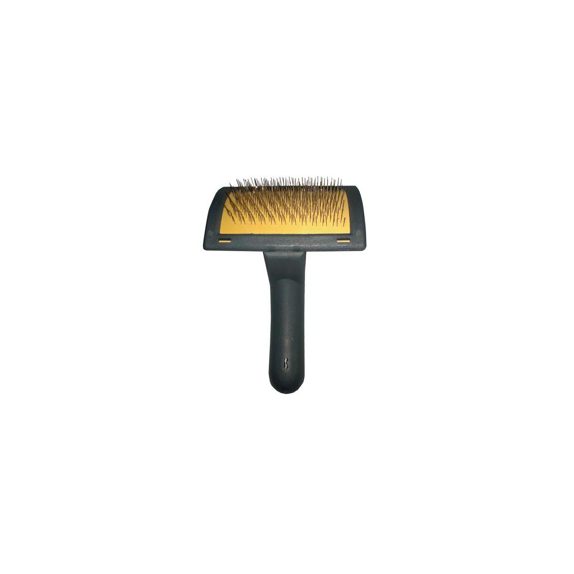 Cleaning brush for Velcro rails