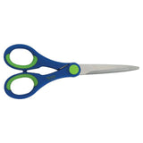 Scissors LYRECO premium 17cm blue/green