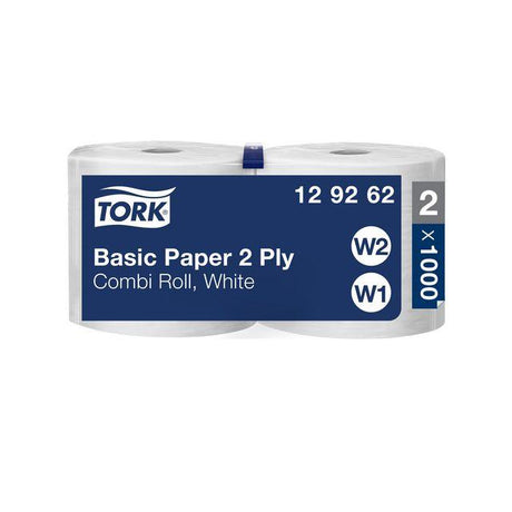 Drying roll TORK Basic W1/2 Uni 2-ply 340m