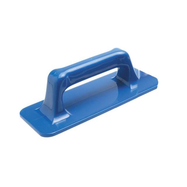 Scouring block holder hand blue