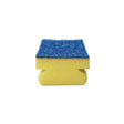 Cleaning sponge with grip 7,5x15cm blue