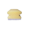 Cleaning sponge with handle 7,5x15cm white